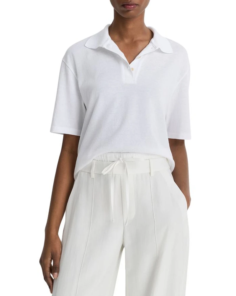 Easy Short Sleeved Polo Tee