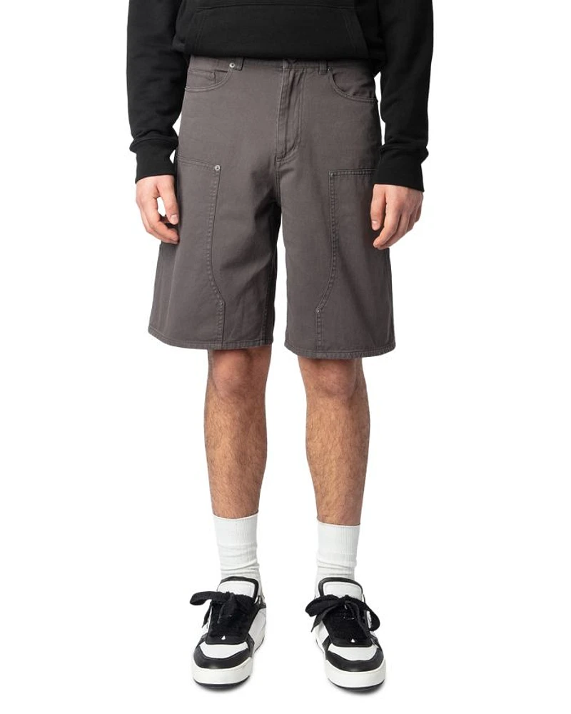 Perys Wide Leg Bermuda Shorts