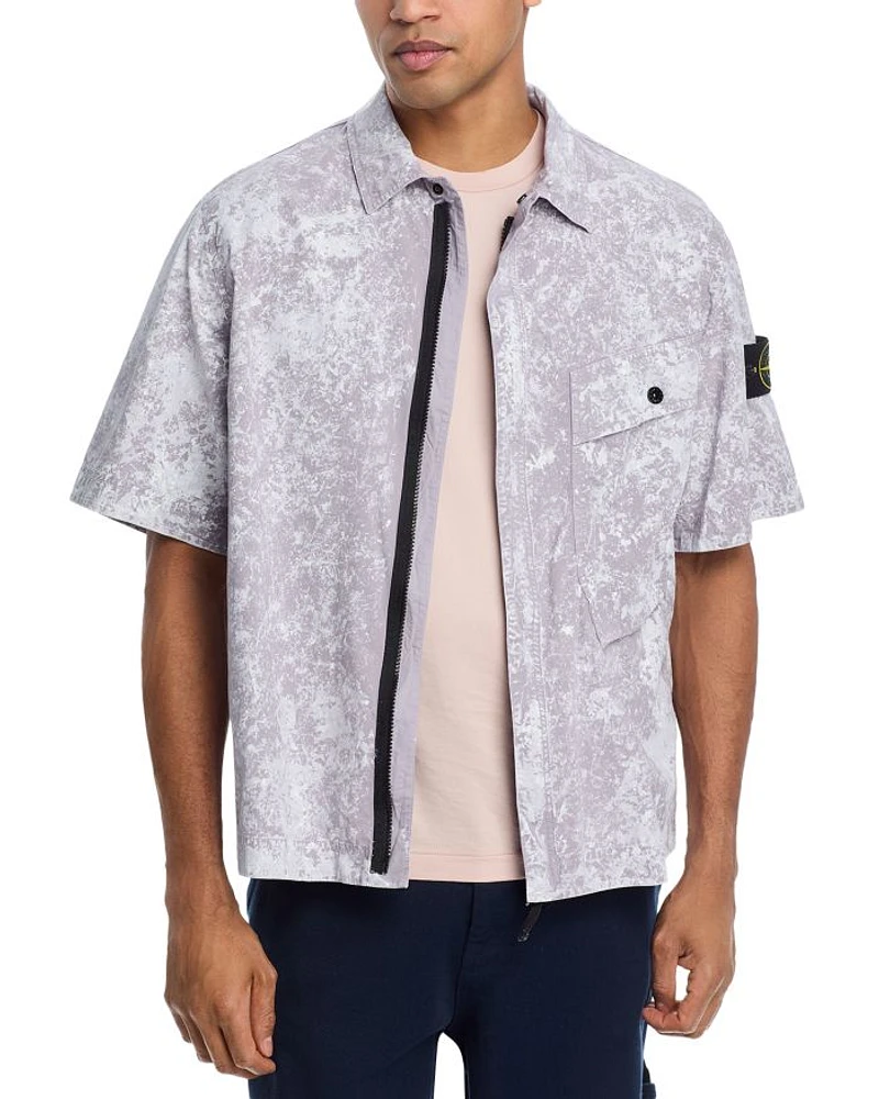 Camicia Regular Fit Short Sleeve Shirt