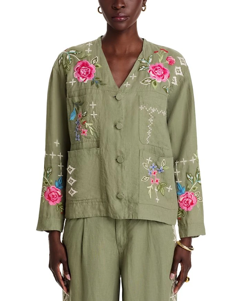 Linen Workwear Jacket