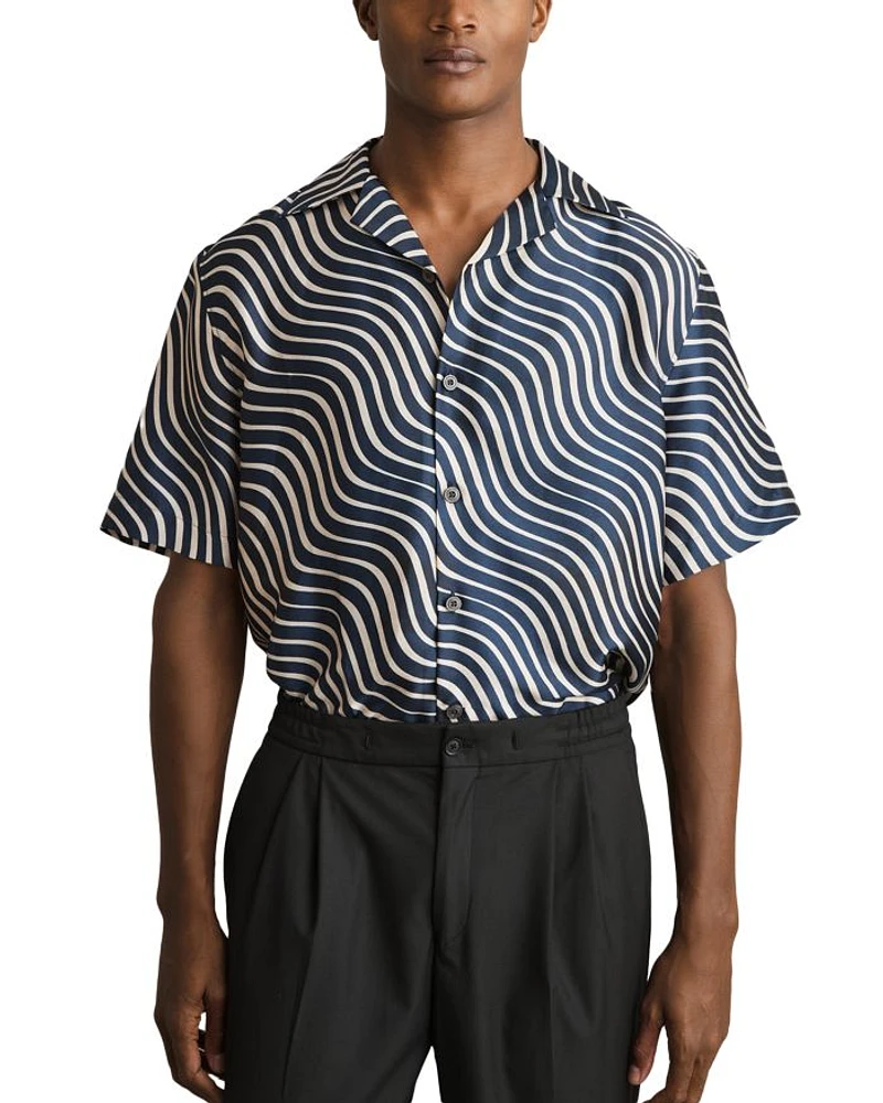 Printed Camp Shirt