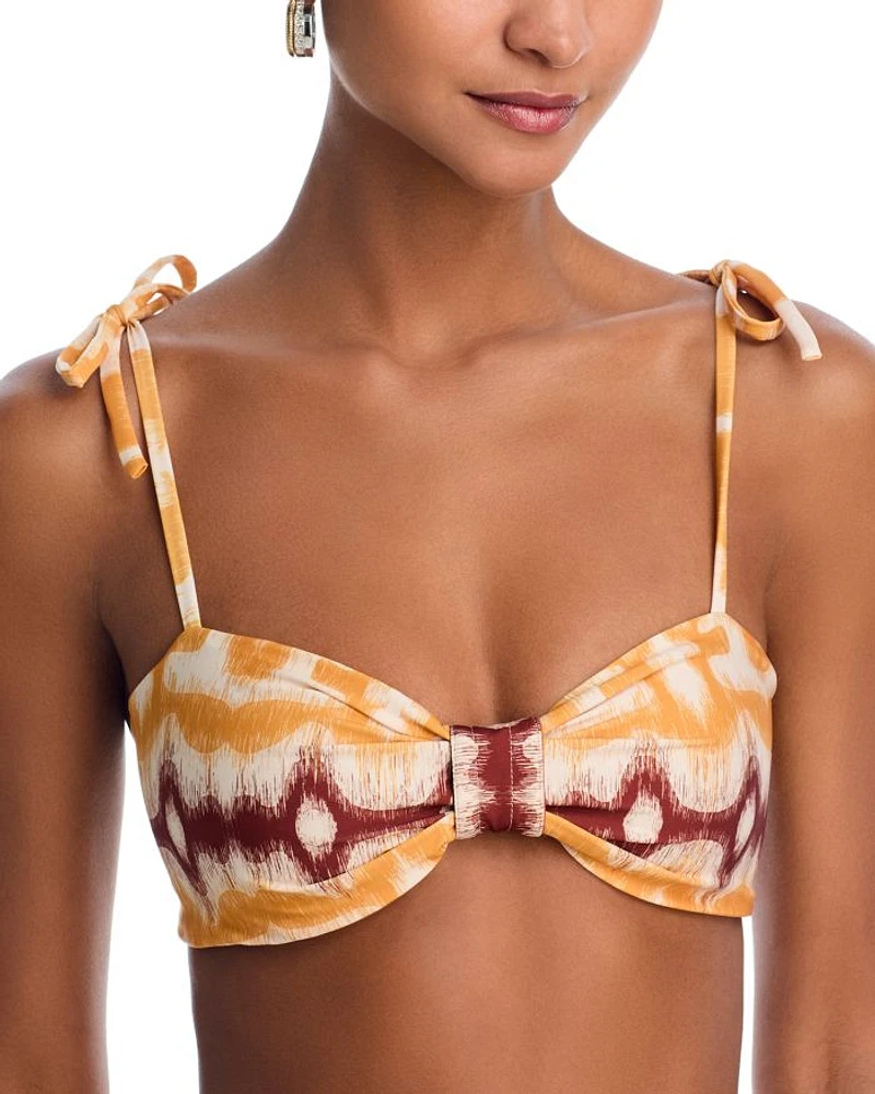 San Miguel Printed Bikini Top