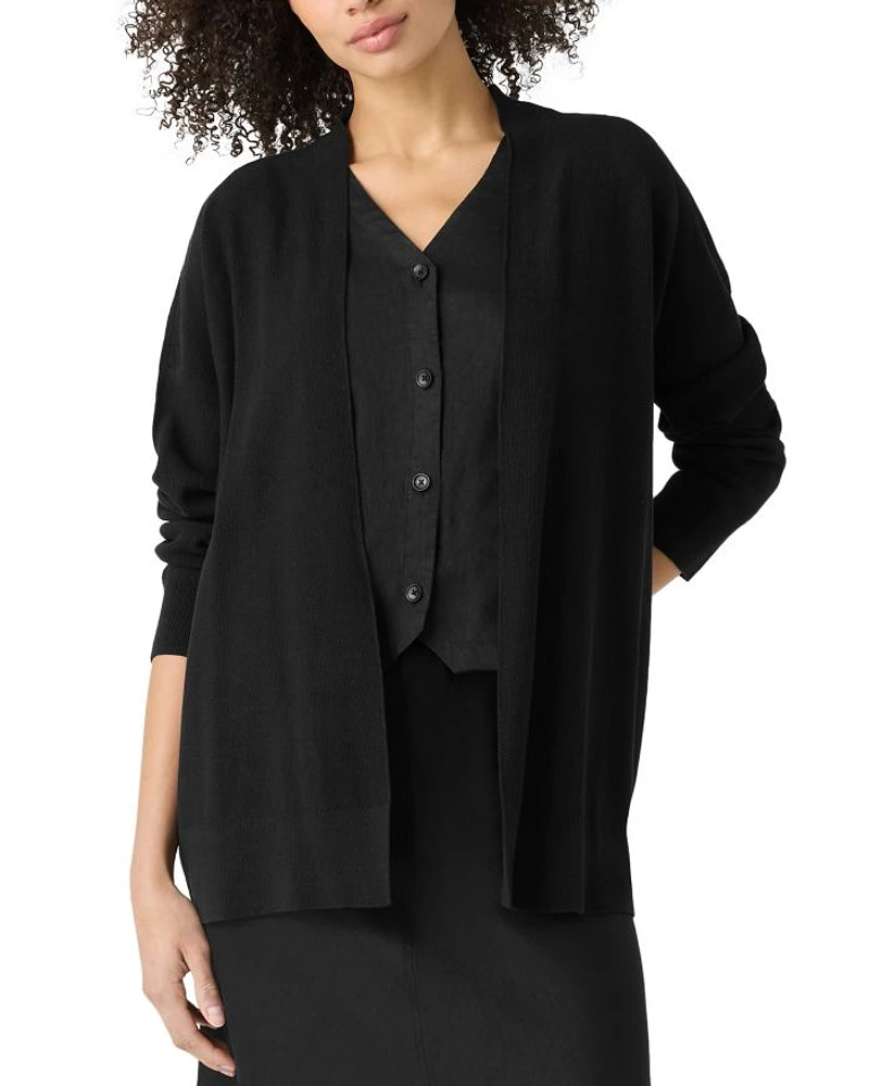 Linen Cotton Long Cardigan