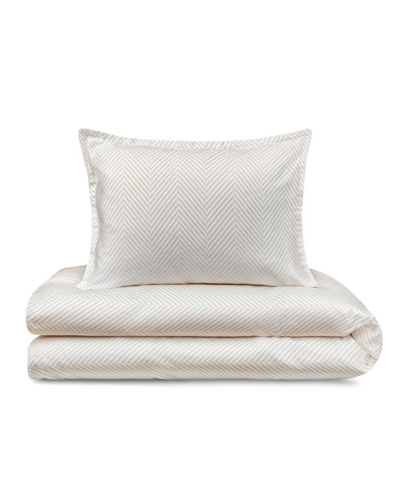 Leze Taupe Linen Set 4 Piece Set