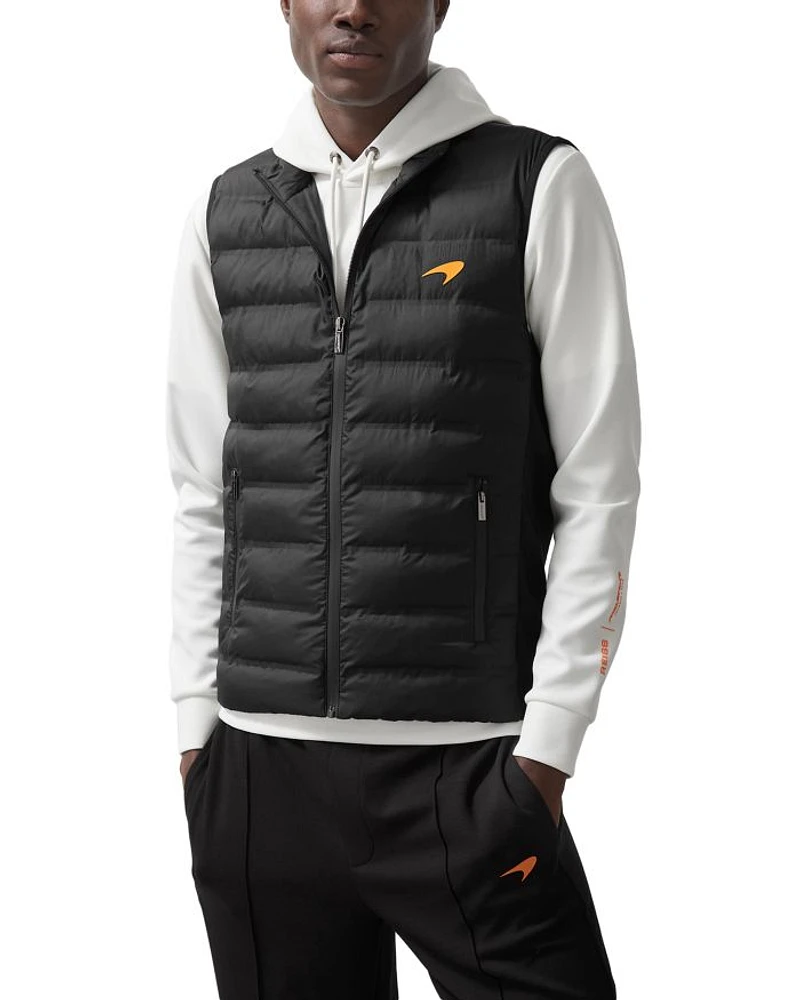 x McLaren Foster Speedmark Regular Fit Quilted Vest