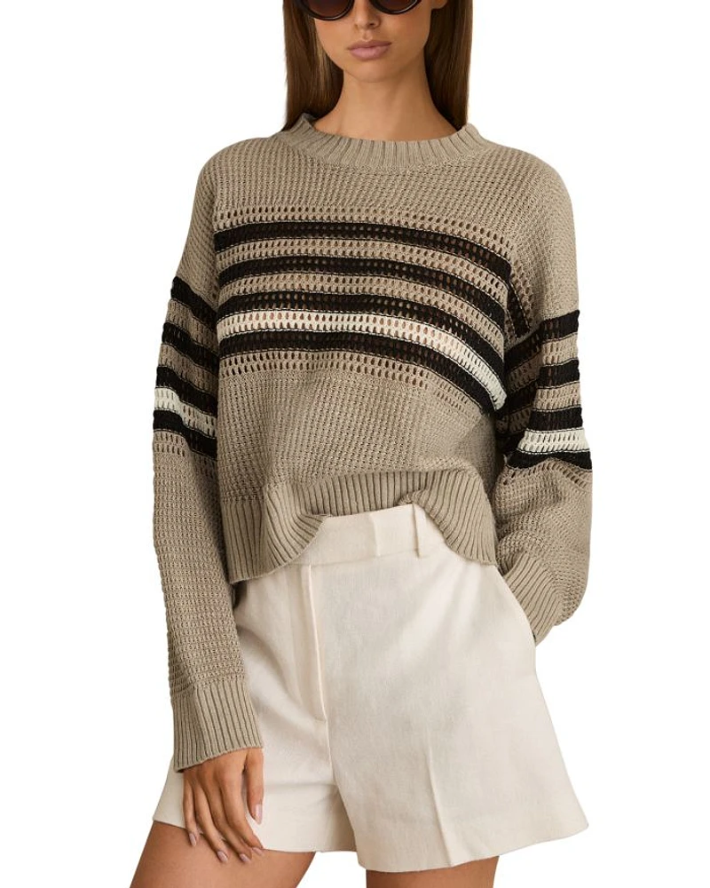 Catrice Linen Striped Sweater
