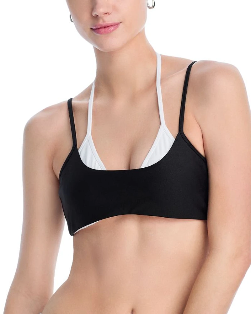 Layered Look Bikini Top - Exclusive