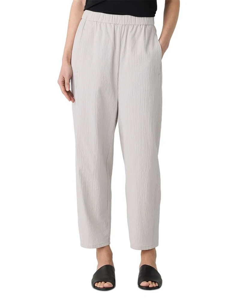 Lantern Linen Ankle Pants