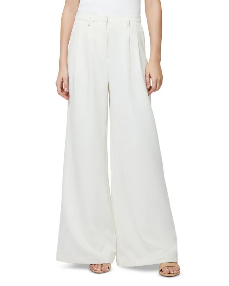 Azra Twill Pleated Pants