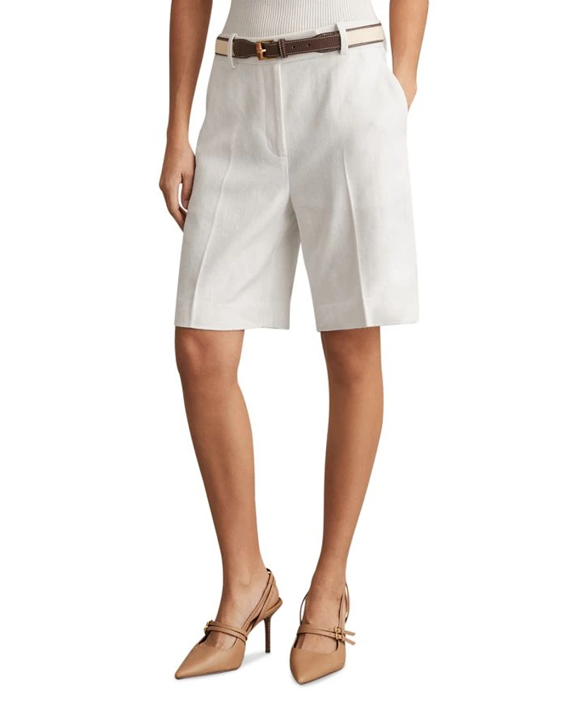 Devon Belted Bermuda Shorts