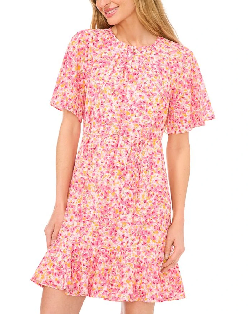 Fluted Skater Dress