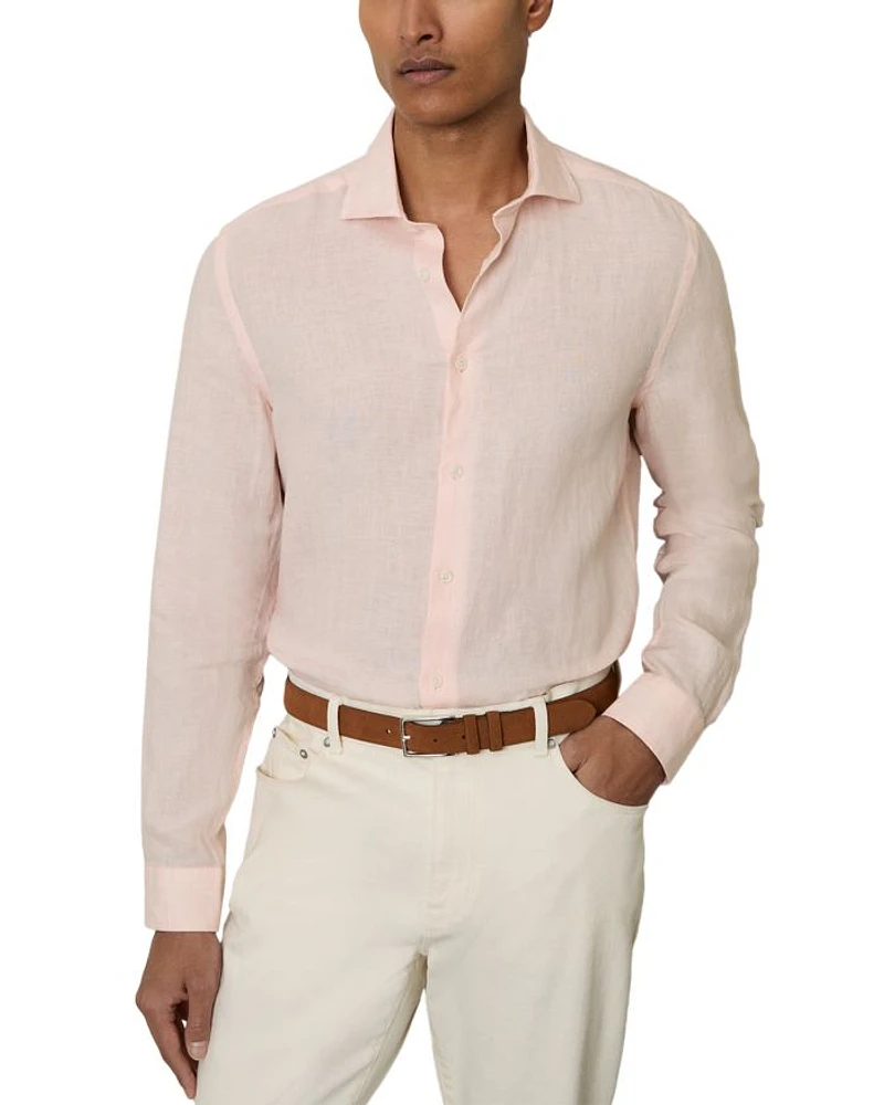 Ruban Long Sleeve Button Front Shirt