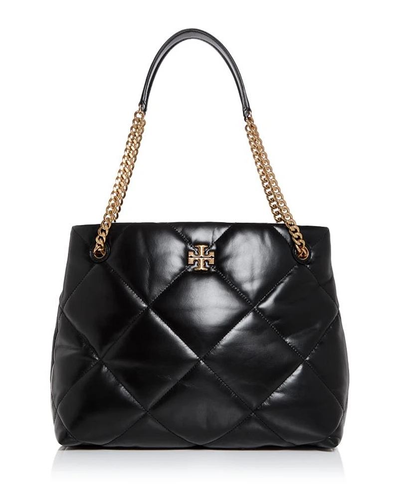Kira Diamond Quilt Leather Tote