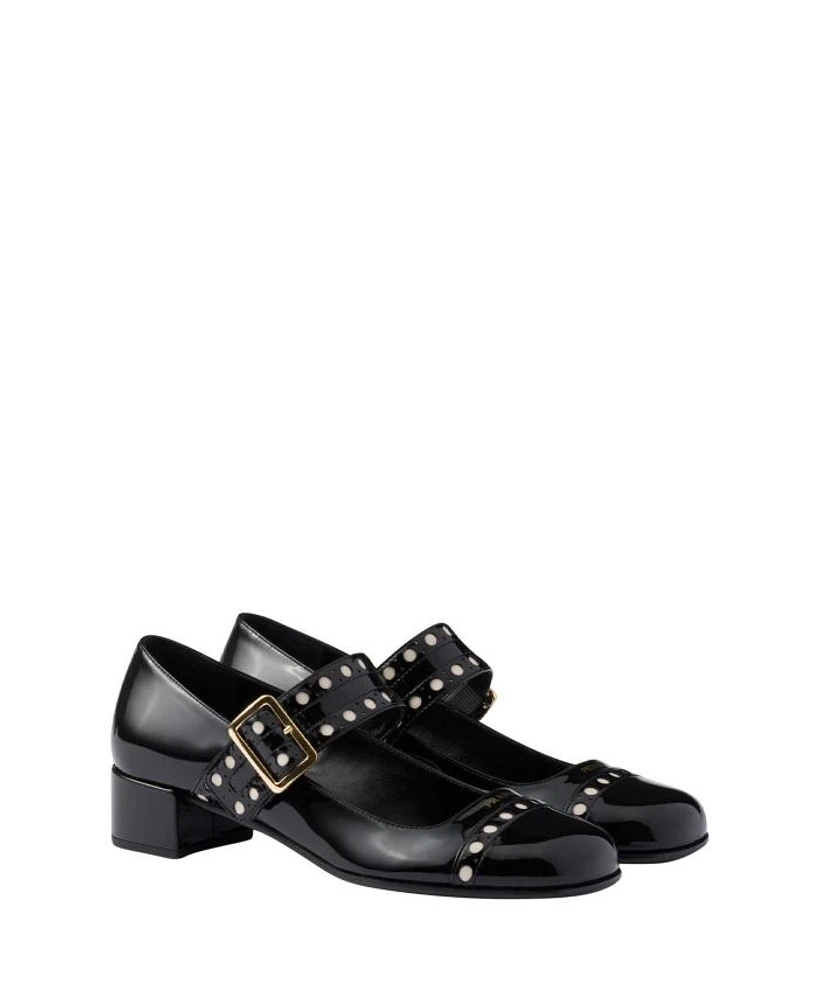 Women's Patent Leather Mary Jane Pumps