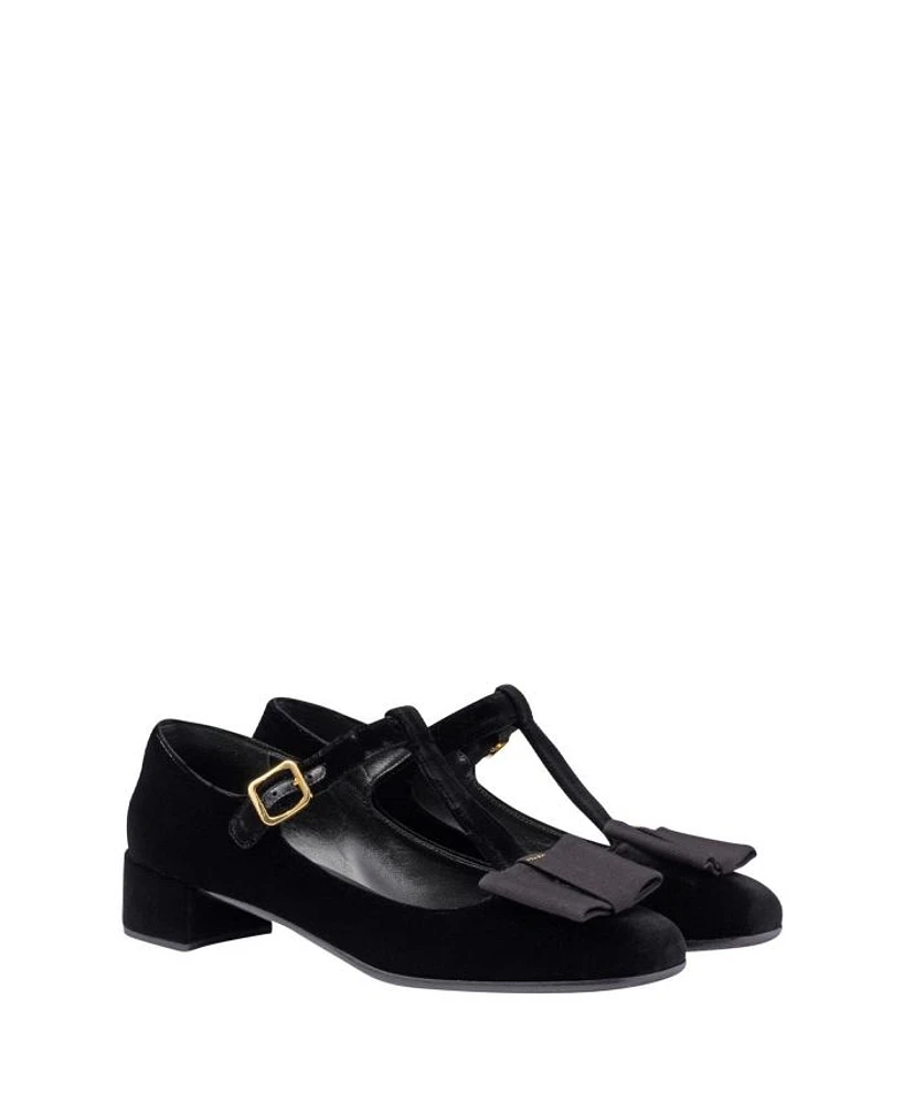 Women's Velvet Pumps