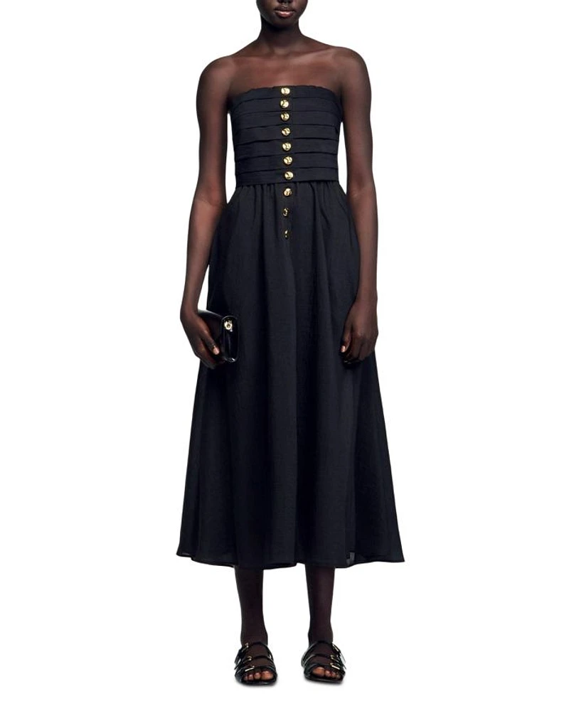 Nazareth Long Bustier Dress
