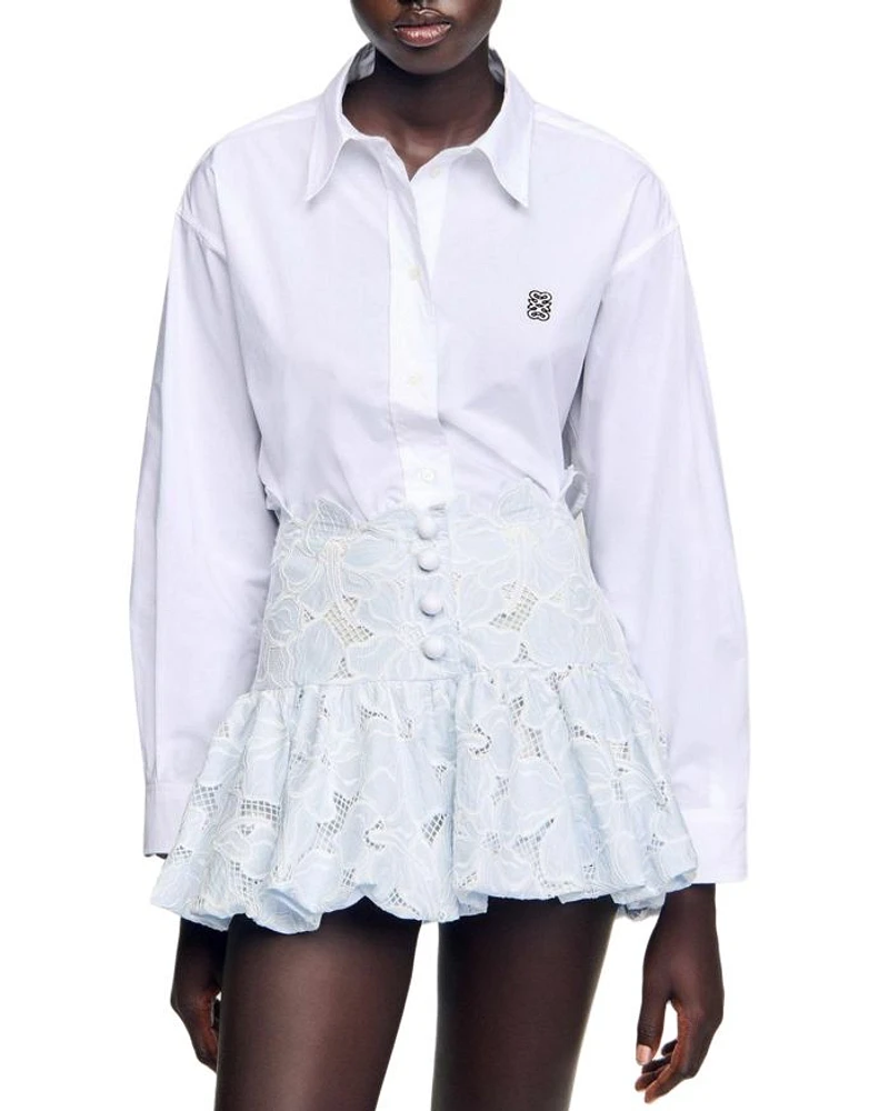 Rosane Lace Mini Skirt