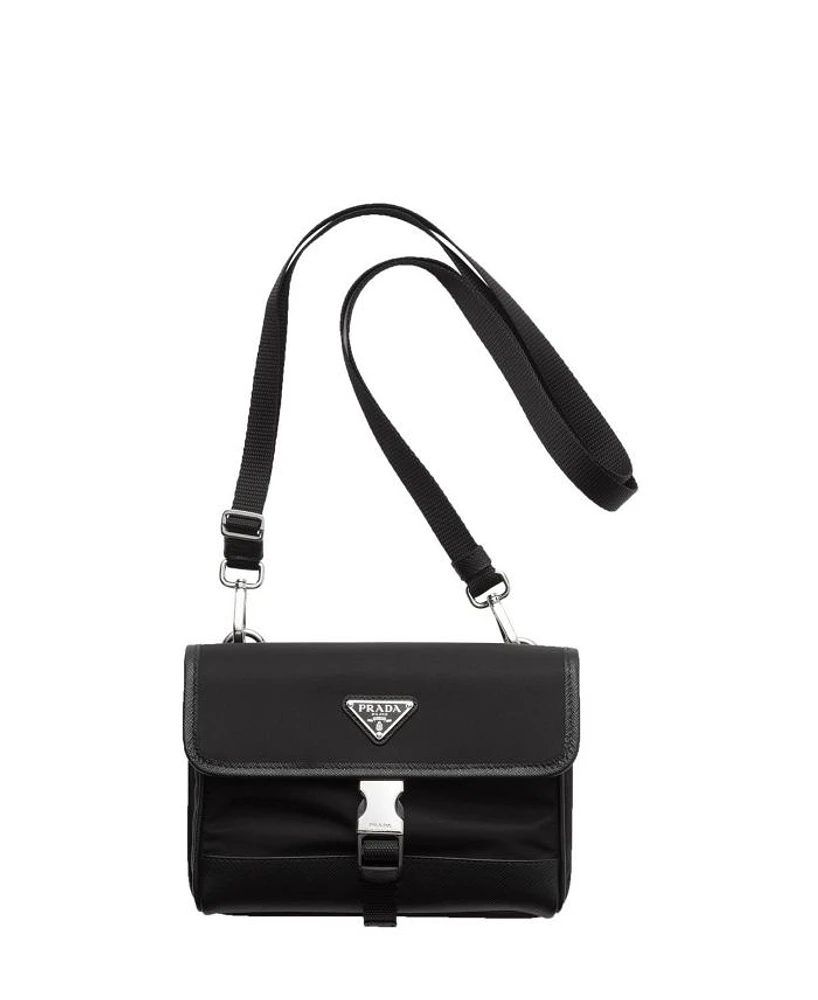 Re-Nylon and Saffiano Leather Smartphone Case