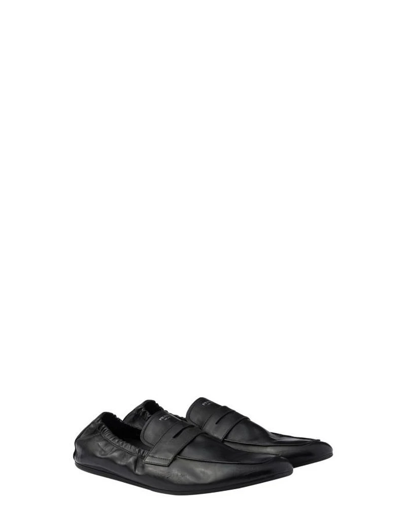 Men's Shuffle Antiqued Leather Loafers