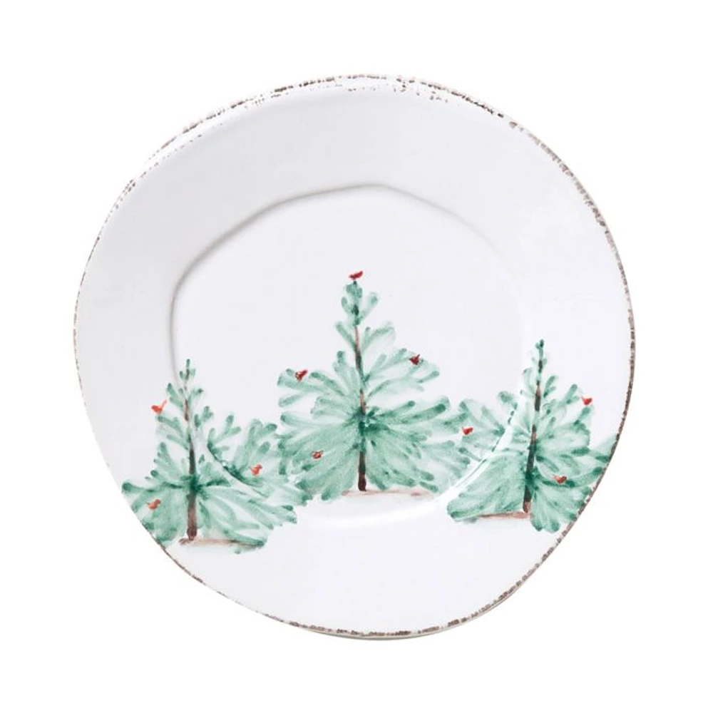 Lastra Holiday Salad Plate
