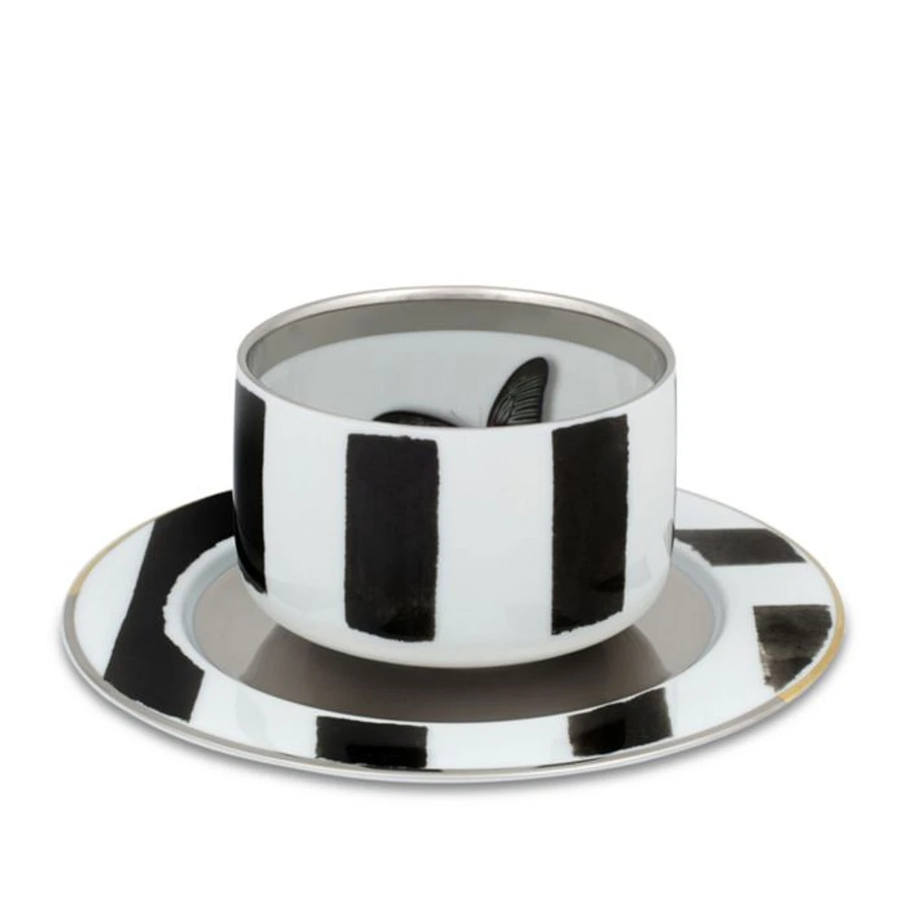 Sol y Sombra by Christian Lacroix Tea Cup And Saucer
