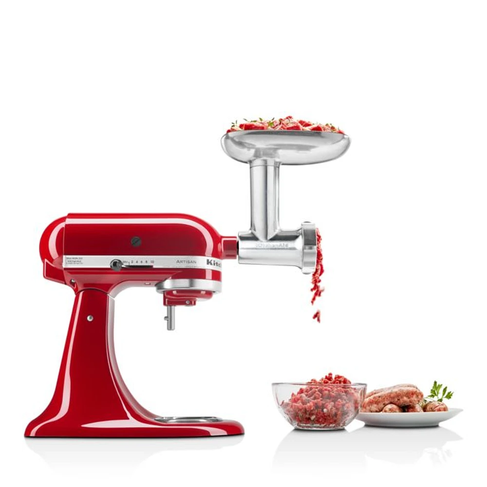 Metal Food Grinder Attachment - #KSMMGA