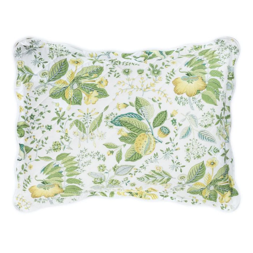 Pomegranate Quilted King Sham