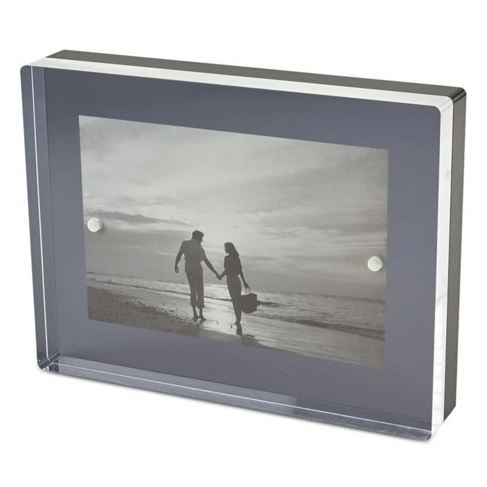 Tizo Lucite 2 Tone Black Picture Frame Collection