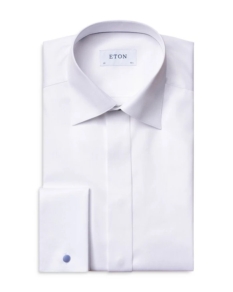 Slim Fit Twill Formal Shirt