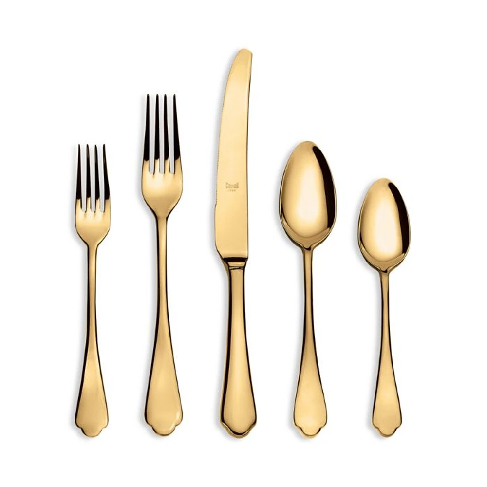 Dolce Vita Mirror Oro 5-Piece Place Setting