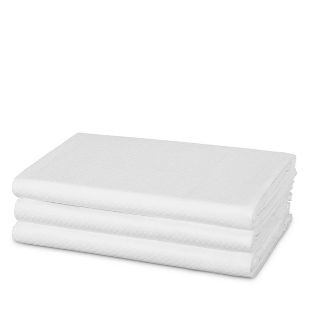 Checkered Sateen Queen Fitted Sheet