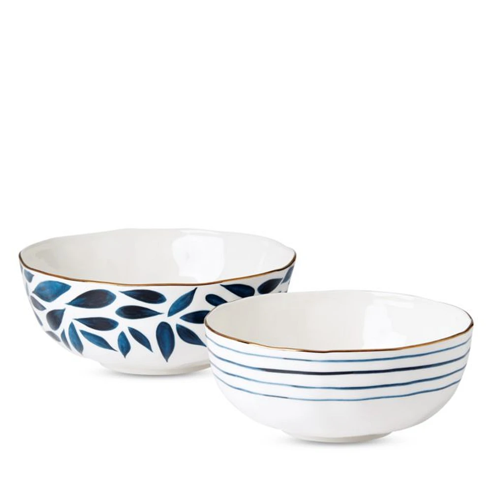 Blue Bay Nesting Bowls, Set of 2