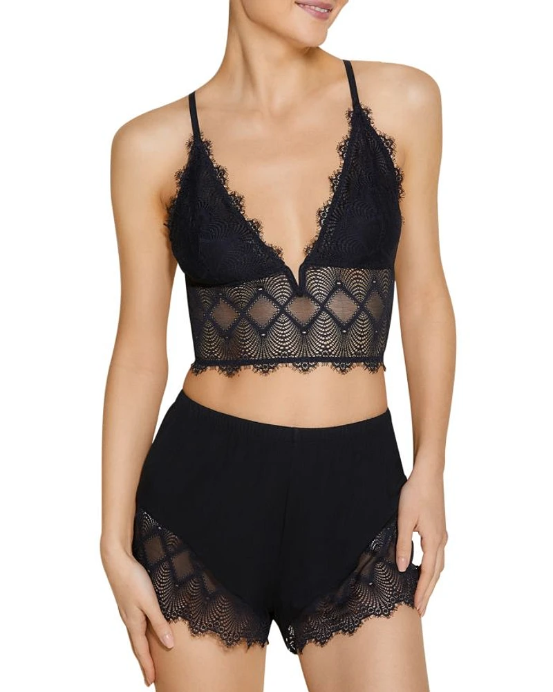Allure Sleep Cami Boxer Shorts Pajama Set
