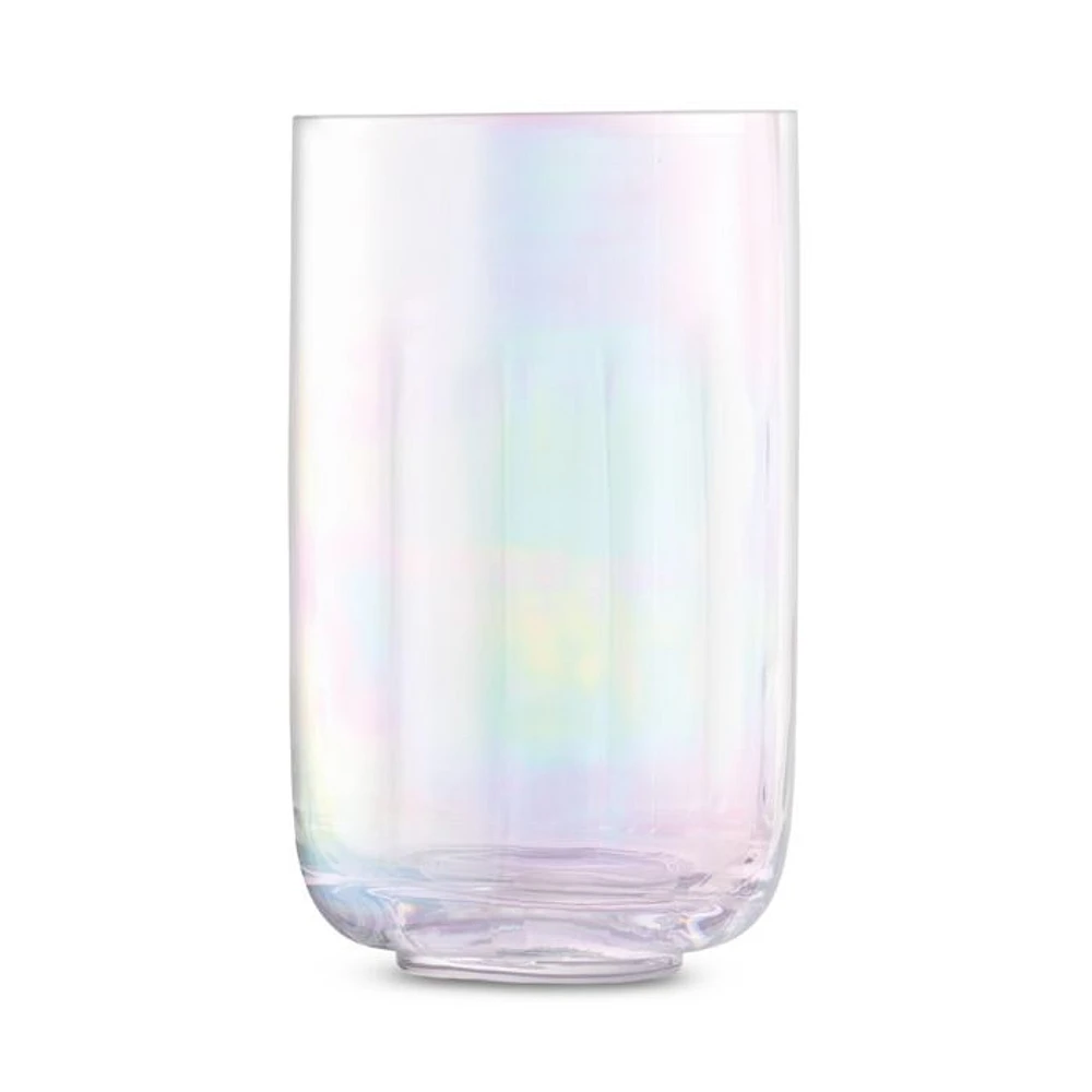 Pearl Glass Lantern/Vase - Small