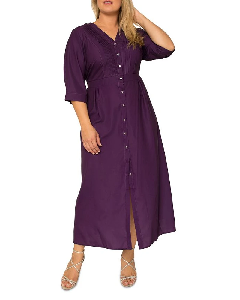 Maxi Shirt Dress