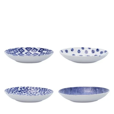 Santorini Assorted Pasta Bowls, Set of 4