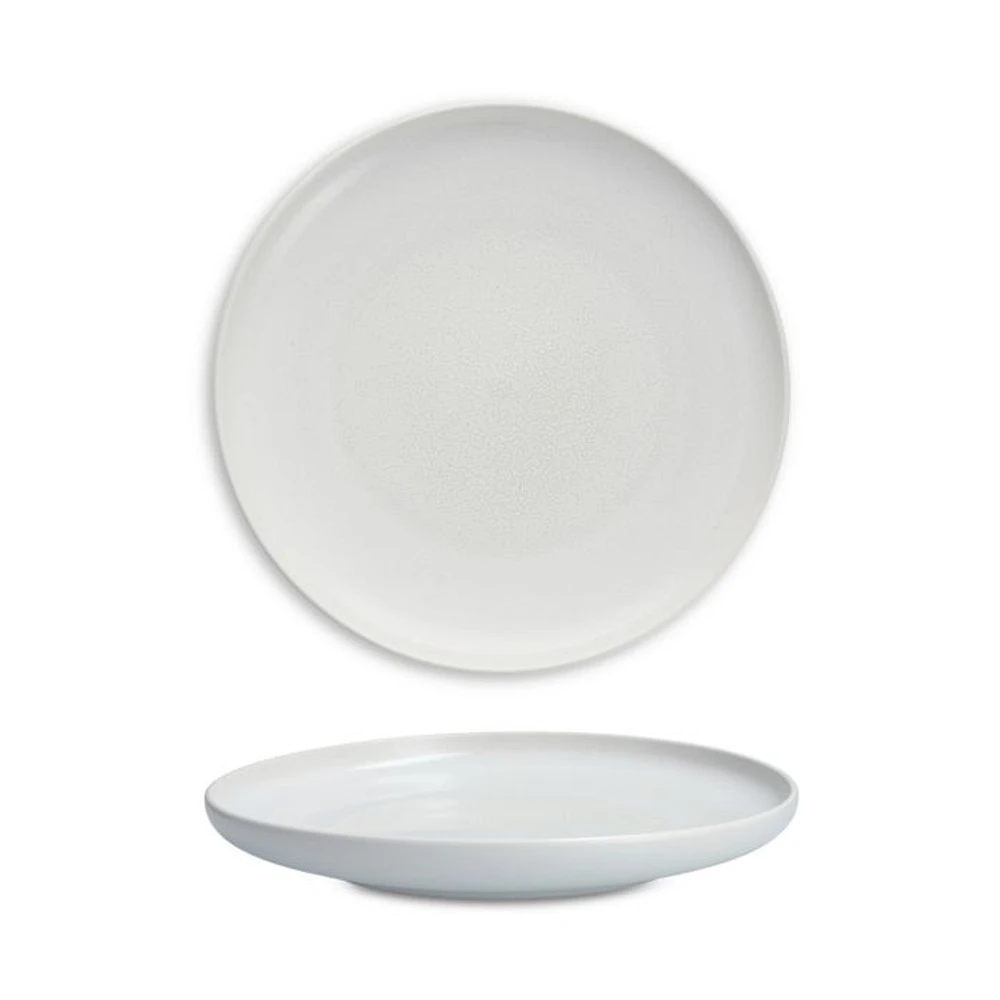 Cloud Terre® 8.5" Coupe Salad Plate, White, Set of 4