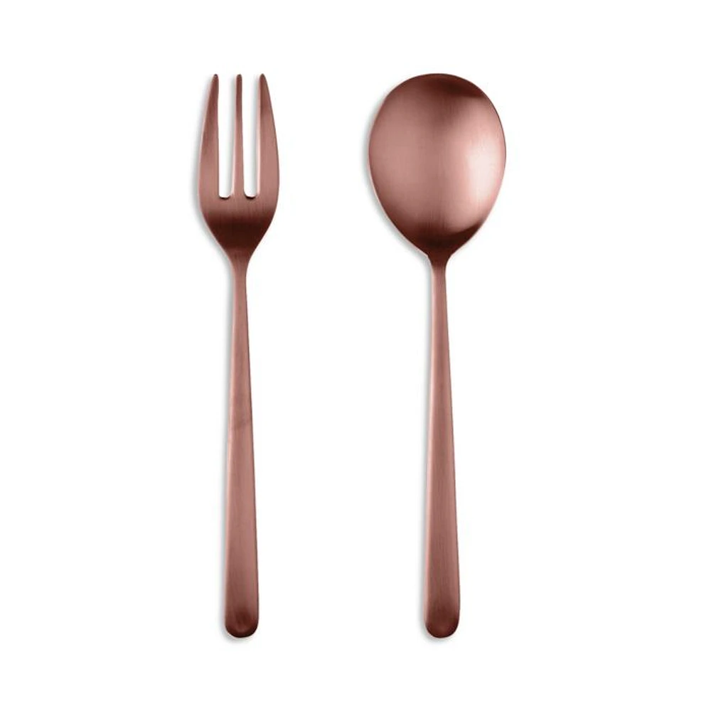 Linea PVD Bronze 2 Piece Hostess Set