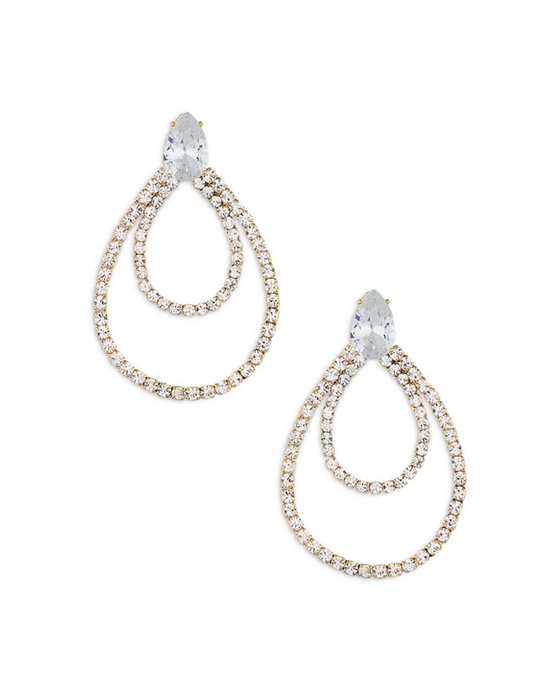 Crystal Serenity Dangle Earrings