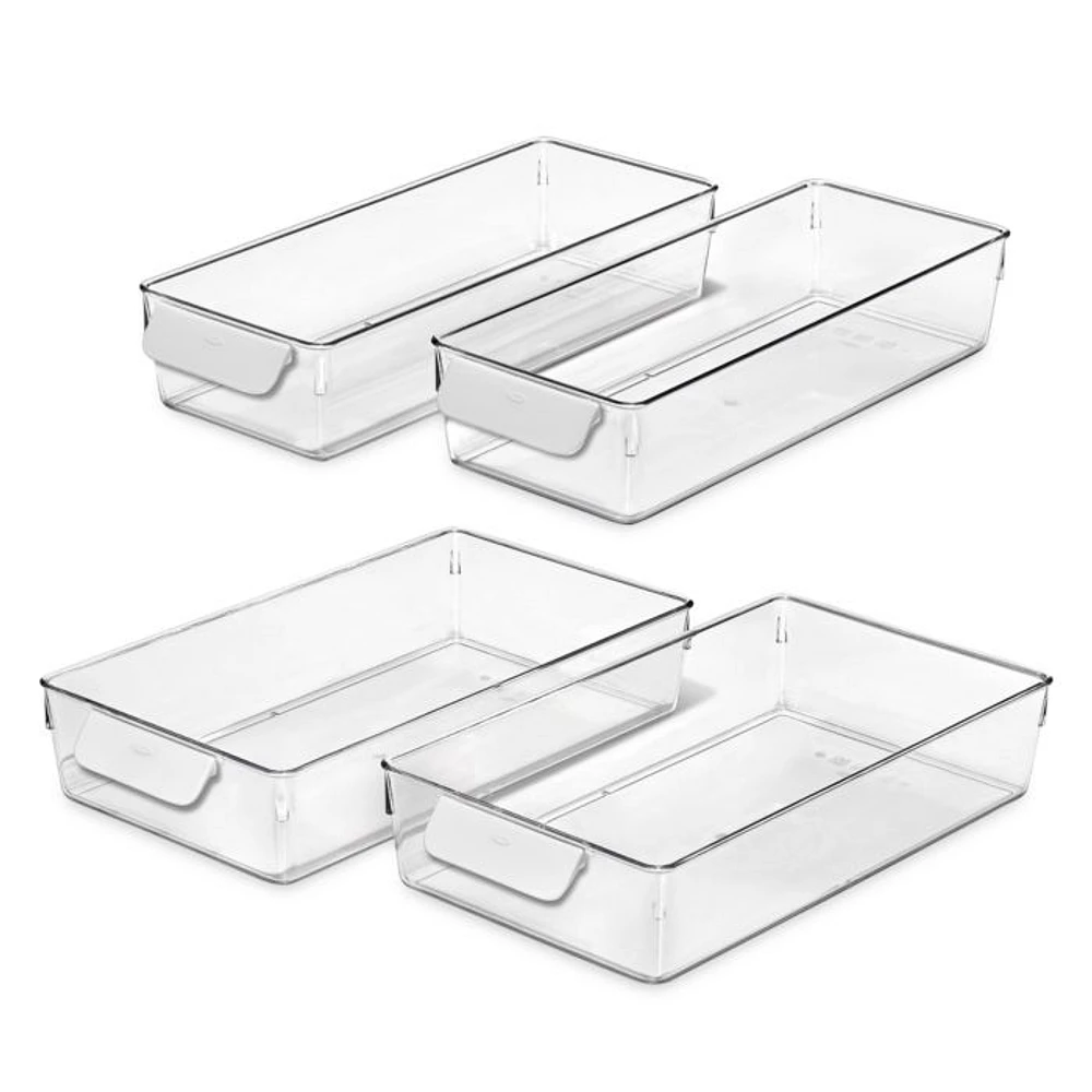 4 Pc Refrigerator Bin Starter Set