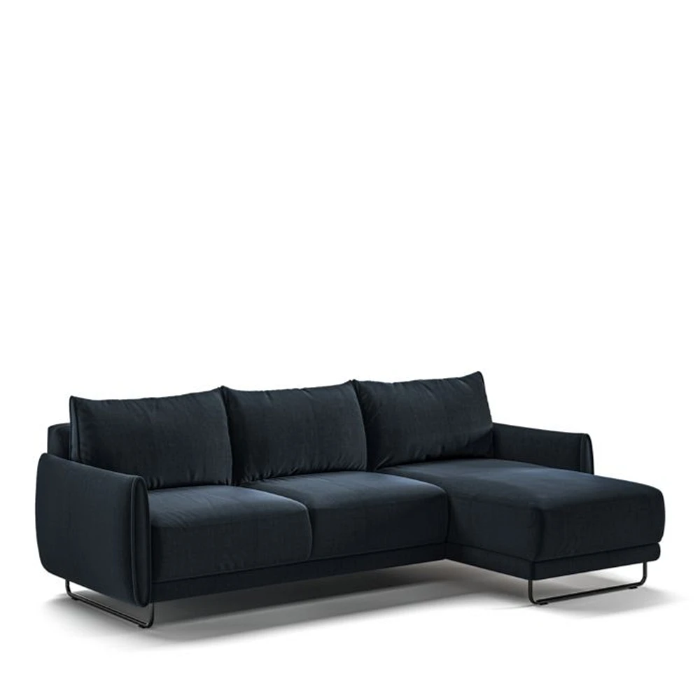 Dolphin Full XL Sectional Sleeper Sofa