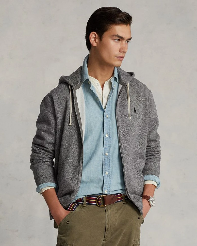 Classic Full-Zip Fleece Hoodie