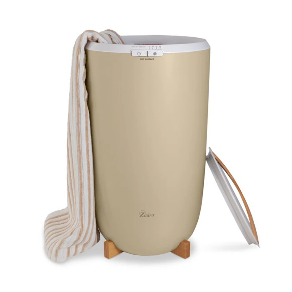 Aromatherapy Luxury Towel Warmer, Lavender Essential Oil