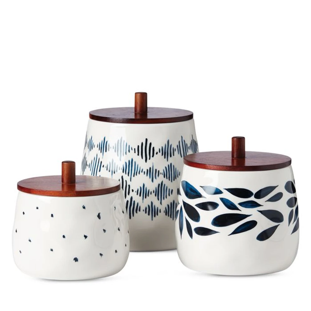 Blue Bay 3-Piece Canister Set
