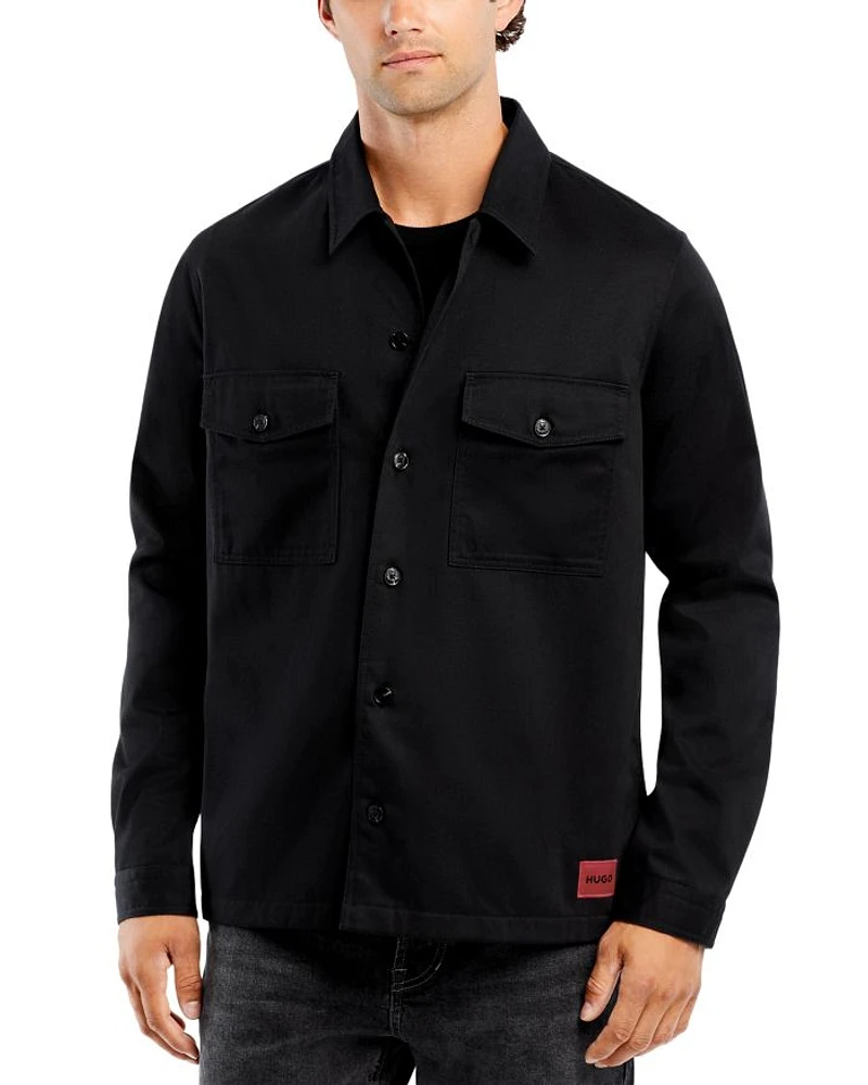 Enalu Oversized Fit Shirt Jacket