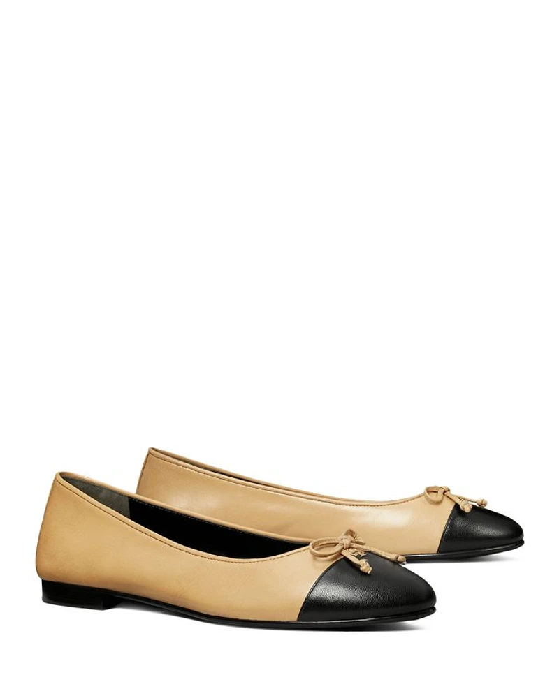 Women's Cap-Toe Ballet Flats