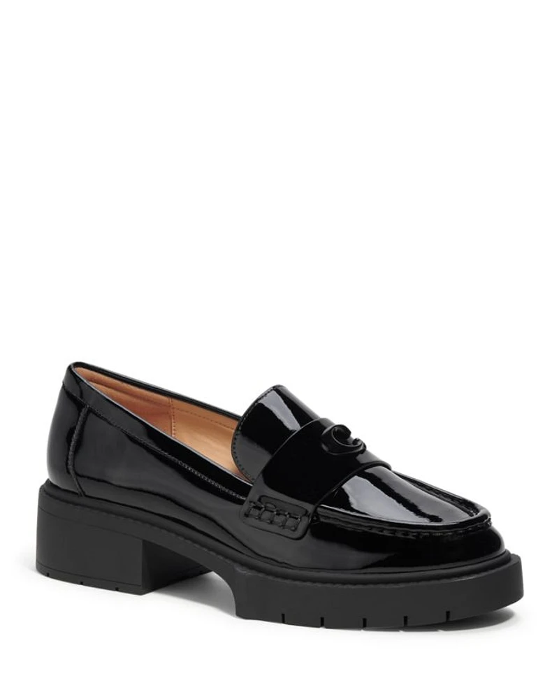 Women's Leah Patent Slip On Loafer Flats
