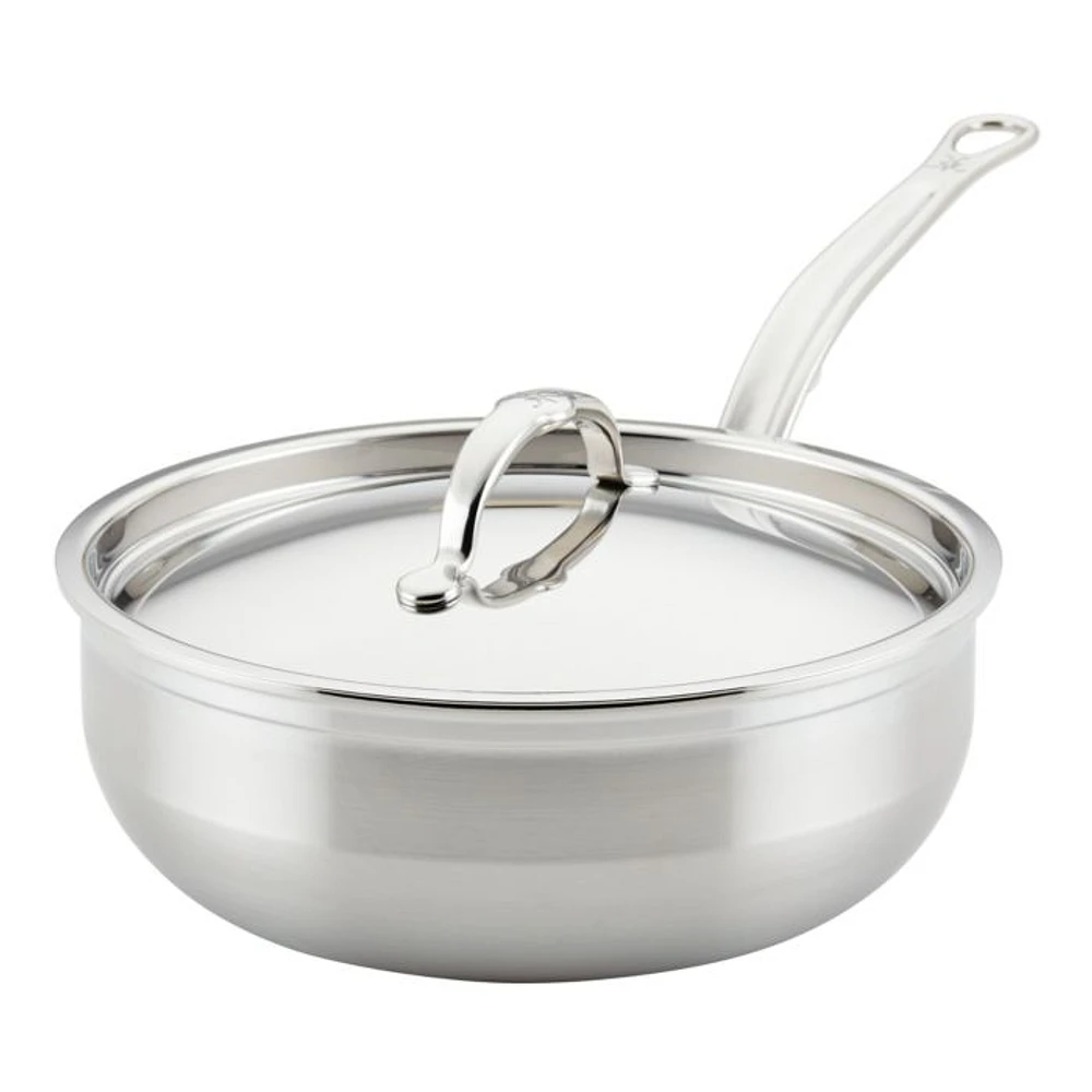 ProBond® Forged 3.5-Quart Professional Clad Stainless Steel Essential Pan with TITUM Nonstick