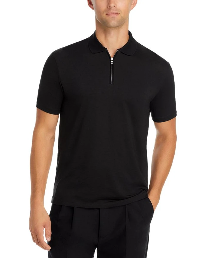 Dekok Quarter Zip Short Sleeve Polo Shirt