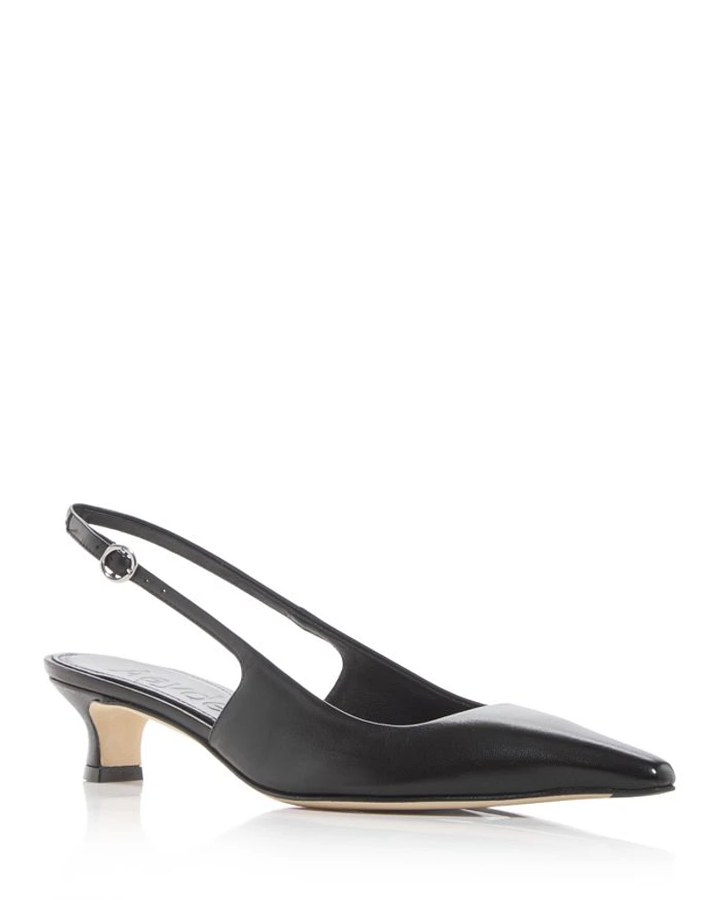 Women's Catrina Slingback Kitten Heel Pumps